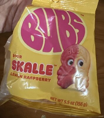 Sour Skalle Lemon Raspberry