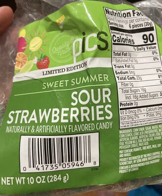 Sour Strawberries