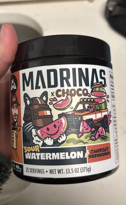 Sour watermelon charged refresher