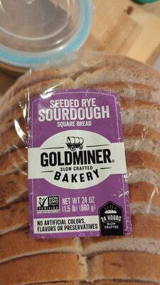 Sourdough Seeded Rye Square Bread