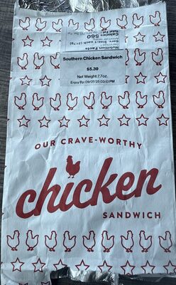 Southern chicken Sandwich