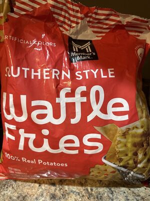 Southern style waffle fries
