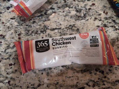 Southwest Chicken Burrito