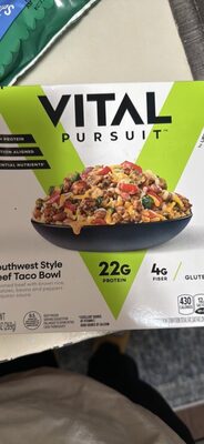 Southwest Style Beef Taco Bowl