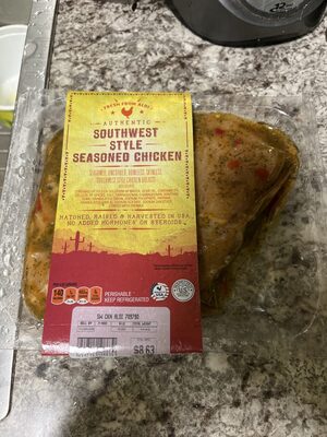 Southwest Style Seasoned Chicken