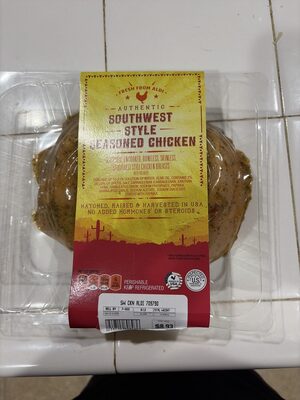 Southwest Style Seasoned Chicken