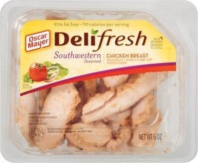 Southwestern Seasoned Grilled Chicken Breast Strips