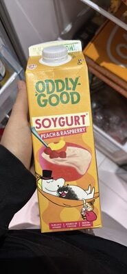 SOYGURT Peach & Raspberry