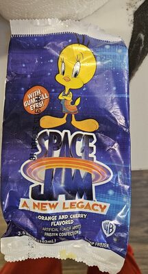 Space Jam A New Legacy Orange and Cherry Flavored Ice Cream