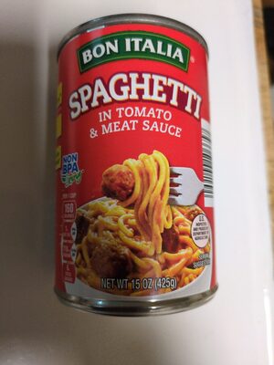Spaghetti In Tomato Meat Sauce
