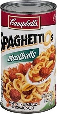 Spaghettios meatballs