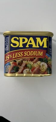 Spam 25% Less Sodium