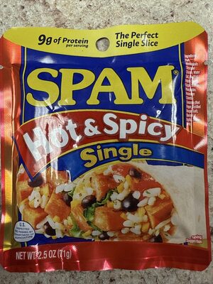 Spam Hot & Spicy Single Serve