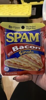 SPAM WITH BACON Single