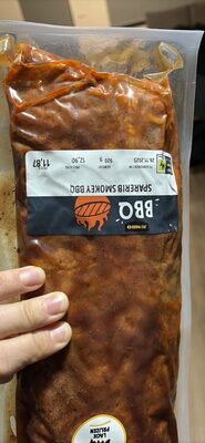 Sparerib smokey BBQ BLK 1*