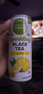 Sparkling Black Tea Lemon