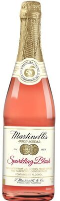 Sparkling blush bottle