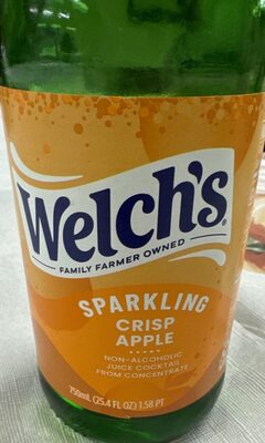 Sparkling Crisp Apple Non-alcoholic Juice Cocktail