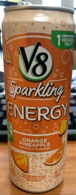 Sparkling + energy Orange Pineapple