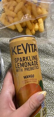 Sparkling Lemonade with Prebiotics Mango
