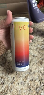 sparkling peach mango functional seltzer
