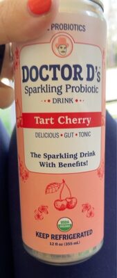 sparkling probiotic tart cherry