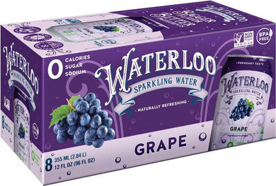 Sparkling Water Grape Naturally Flavored with other Natural Flavors