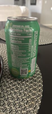 sparkling water lime