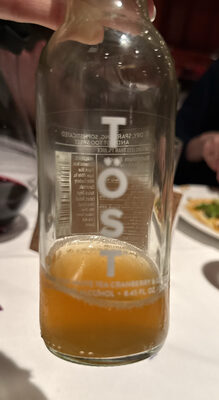 Sparkling White Tea Cranberry & Ginger