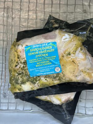 Spatchcocked Lemon Rosemary Chicken