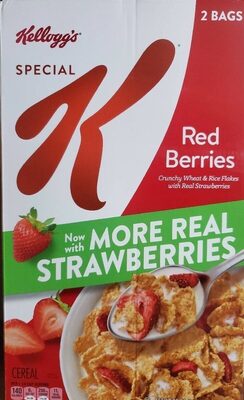 Special k crunchy wheat & rice flakes with real