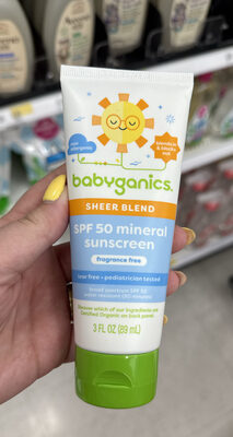 SPF 50 mineral sunscreen