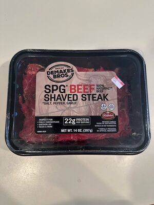 SPG BEEF SHAVED STEAK