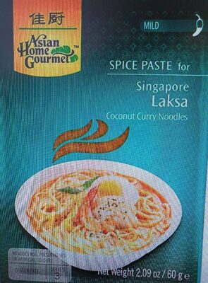 Spice paste for Singapore laksa