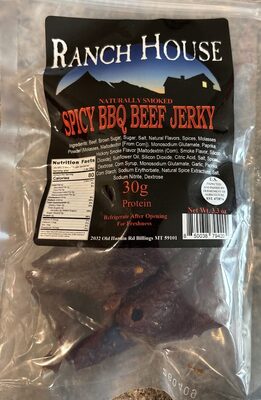 Spicy Bbq Beef Jerky
