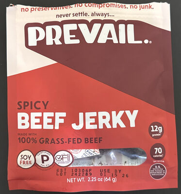 Spicy Beef Jerky