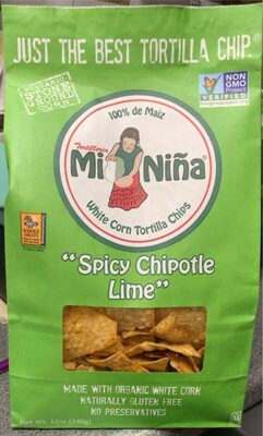 Spicy Chipotle Lime Tortilla Chips