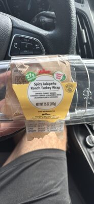 Spicy Jalapeño Ranch Turkey Wrap