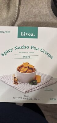 Spicy Nacho Pea Crisps