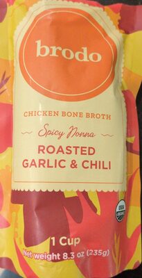 Spicy Nonna Roasted Garlic And Chili Chicken Bone Broth