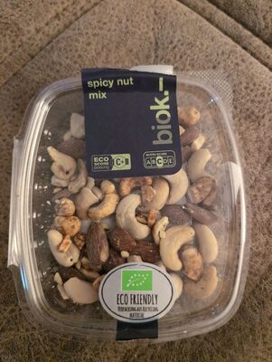 Spicy Nuts roasted bio