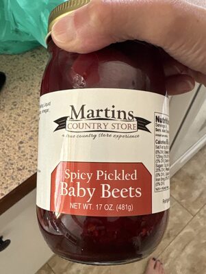 Spicy Pickled Baby Beets