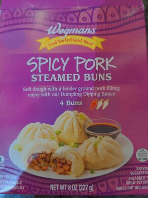 Spicy Pork Steamed Buns