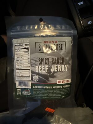Spicy Ranch Beef Jerky