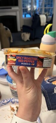 SPICY ROASTED RED PEPPER HUMMUS