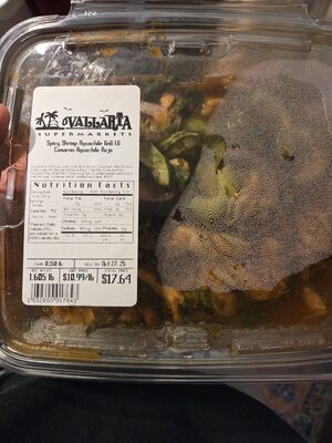 Spicy Shrimp Aguachile