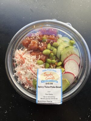 Spicy Tuna Poké Bowl