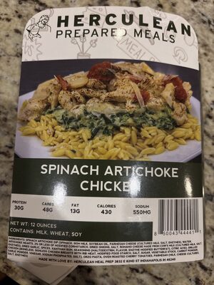 Spinach Artichoke Chicken