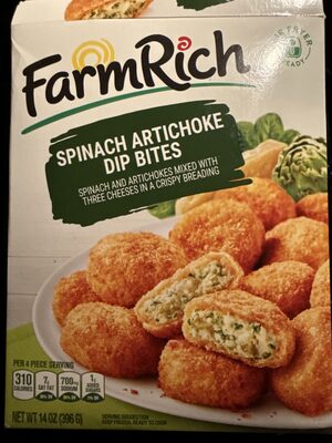Spinach Artichoke Dip Bites