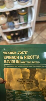 Spinach & Ricotta Raviolini (Very Tiny Ravioli)